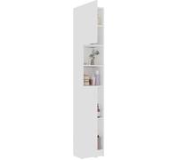 KIMISS Armoire de salle de bain Blanc 32x25,5x190 cm Aggloméré-LEF