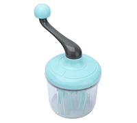 KIMISS Batteur à œufs Batteur à Main PP à œufs Portatif avec Poignée Amovible Fouet à Crème Pratique et Antidérapant Vert Clair pour la Cuisine