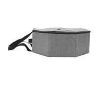 KIMISS Boîte de Rangement pour Chapeaux de Voyage, étui Pliable à Large Bord avec Poignée pour Hommes et Femmes, Conception en Polyester Durable