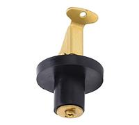 KIMISS Bouchon à Pression en Laiton, 19 Mm Bouchon de Vidange à Compression Laiton Vis Type Joint en Caoutchouc Bateau Yacht Marine Accessoires (Diamètre 7/8in)(1/2 inch (2974B))