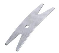 KIMISS uitare, Outil pour le Réglage des Basses et du Potentiomètre, clé Multifonction en Acier Inoxydable avec Support en Microfibre