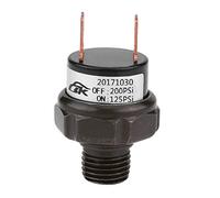 KIMISS Commutateur Automatique de Compresseur d'air de Voiture 12V Universal Interrupteur de Contrôle de Pression d'air(125-200 PSI)