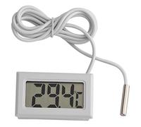 KIMISS Compteur de Température Numérique, Mini Affichage à LED Compteur de Température Numérique Capteur de Sonde Thermomètre LCD Numérique