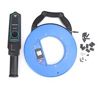 KIMISS Détecteur de Blocage de Ligne pour Canalisation Domestique, Testeur de Colmatage Portable, Outil de Détection, Localise avec Précision Les Blocages, Matériau ABS (30M)