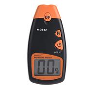 KIMISS Détecteur D'Humidité Du Bois MD812 - Hygromètre Numérique LCD 2/4 Pin, Précision de Mesure pour Bois Sec et Humide,pour Artisans et Amateurs de Bricolage, Compact et Pratique.