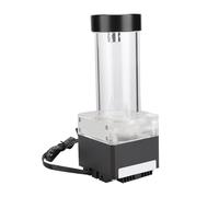 KIMISS Ensemble Pompe/Réservoir pour Système de Refroidissement par Eau, PUB FS6PD 17 Anode en Aluminium PMMA Pom, Réservoir de Pompe d'ordinateur 800 L, Composants électroniques,