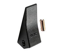 KIMISS Godet de Chargeuse Compacte Dent, Acier allié | Ajustement précis pour un fonctionnement efficace, compatible avec différentes marques, conçu pour les mini-chargeurs