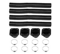 KIMISS Kit de Conduit de Chauffage Réglable, Conduit de Chauffage 42 Mm for de Stationnement, Ventilation et Distribution D Air