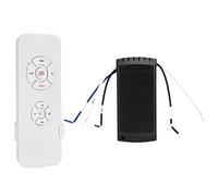 KIMISS Kit de Télécommande de Lampe de Ventilateur de Plafond sans Fil 220 V avec Interrupteur de Synchronisation du Récepteur, Accessoire d'appareil Ménager pour Contrôler Les Lampes