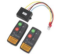 KIMISS Kit de Télécommande de Treuil sans Fil 2 Pièces 12V Interrupteur de Récupération Universel pour Camion ATV SUV 75ft Gamme 12V 24V Haute sensibilité