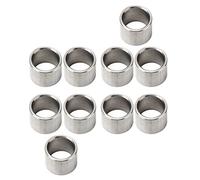 KIMISS Kit d'espacement de Rondelle ID 12 Mm - 10 Pièces en Acier Inoxydable 15 Mm OD, Boulons et équipement Mécanique (3515-0015-0120)
