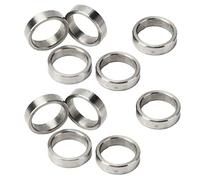 KIMISS Kit d'espacement de Rondelle ID 12 Mm - 10 Pièces en Acier Inoxydable 15 Mm OD, Boulons et équipement Mécanique (3515-0015-0040)