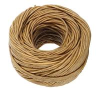 KIMISS Lampwick Mèches de Bougie en Fibre de Chanvre, Mèche en Fibre de Cire d'abeille Comestible Mèche de Bougie en Cire d'abeille Naturelle DIY 200 Pieds Mèche de Bougie Parfumée