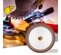 KIMISS Meule de 100 Mm - Disque d'affûtage de Lame de Scie Circulaire pour Acier au Carbure et au Tungstène