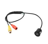 KIMISS Mini Caméra de Vidéosurveillance étanche Filaire Grand Angle 170 Degrés PAL avec CCD pour Voiture - Caméra de Surveillance Miniature Haute Définition pour la Surveillance