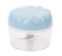 KIMISS Mini Hachoir à Ail Manuel, Broyeur à Ail tiré à la Main, Outil de Cuisine pour Hacher Facilement l'Ail, Petit Presse-ail pour la Cuisine Maison, Broyeur d'Ail Efficace (Blue)