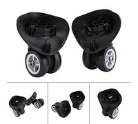 KIMISS Roues de Remplacement de la Valise 2PCS - Roue de Bagage Durable pour la Réparation du Chariot et des Sacs - Installation Facile pour la Plupart des Valises
