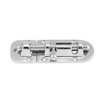 KIMISS Serrure de Porte de Bateau Marine, Acier Inoxydable 316, 60 Mm | Verrou à Barillet, Acier Inoxydable 316, Utilisation Marine, Porte et Fenêtre de Bateau, Remplacement Direct, 60 Mm ou 110 Mm