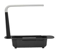 KIMISS Support de Rangement pour évier Teles, Longueur Télescopique Librement Réglable 2 en 1, Organisateur de Support de Rangement pour évier Télescopique Extensible Mis à Jour avec