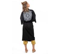 Kimono long imprimé mandala Haori M (34-42)
