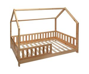 Kinder-hüttenbett "bosco" holz 90x190cm - Atmosphera créateur d'intérieur