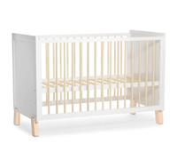 Kinderkraft - Lit bébé évolutif Nico 60 x 120 cm Blanc