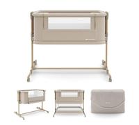 Kinderkraft NESTEE Grow 2 Berceau Cododo 3 en 1, 5 Niveaux, Pliable, Beige