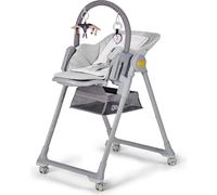 Kinderkraft Chaise de salle à manger Lastree – Gris – Premium