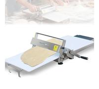 Kindevieft Laminoir à pâte Manuel Pliable, Rouleau à pâtisserie en Acier Inoxydable avec épaisseur réglable de 0 à 25 mm, Usage Commercial et Domestique, pour Pizzas, Croissants et pâtisseries TypeB