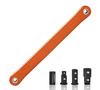 KINDLUME liquet Extensible Extension Réglable, Clef à Douille Allongée, Prolongateur de Clef, avec 4 Adapteurs 1/4/3/8/1/2 Pouce, pour Réparation Auto, Maison, Espaces Restreints