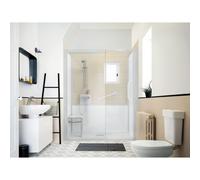 Kinemagic7 Sérénité 160x70 Niche Solo Mixte Transparent Mécanique - KINEDO KT-1607-NMS-TN2-GSZ