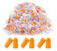 Kinesgsg 60Pair Bouchon Oreilles en Mousse,Bouchon Oreilles Bruit Snr 38 Db | Protection Auditive, Souple Bouchons D'oreille pour Dormir, Réutilisable, pour Dormir, Ronfler, Travailler, Fitness（Orange）