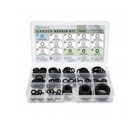 KINETICS LINE Garden Repair Kit pour Réparation de Tuyau d’Arrosage, 160 Pièces - Joints Toriques EPDM et Joints Plats pour Robinet, Raccord de Tuyau et Arroseur