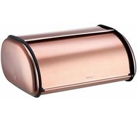 KING HOFF Boîte à pain KH-1870 en acier, spacieuse 44 x 27 x 18,5 cm, or rose