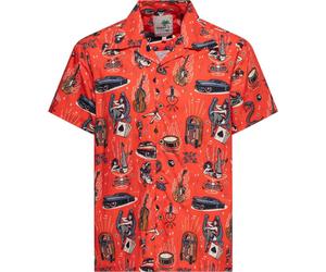 King Kerosin Chemise hawaïenne - Rock n Roll 4XL