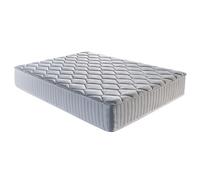 King of Dreams Lot de 2 Matelas Mathieu a Ressorts + 3 cm de Face de Contact Latex 70 Kg/m3-90x200 Hauteur +/- 20 cm - Accueil Ferme - Soutien Ferme - 5 Zones de Confort -