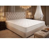 King of Dreams Matelas 140x190 - Hauteur 20 cm Soutien Ferme et Durable en Mousse Polyuréthane - 2 Faces de Couchage - Certifié CertiPUR & Oeko-TEx - Modèle Yellow 20