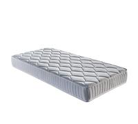 King of Dreams Matelas Mathieu a Ressorts + 3 cm de Latex 75 Kg/m3-70x190 Hauteur +/- 20 cm - Accueil Ferme - Soutien Ferme - 5 Zones de Confort - Hypoallergenique