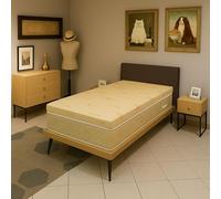 King of Dreams sur-Matelas 100x200 Epais Hauteur 6 cm Mousse Polysoff Déhoussable Très Moelleux (100_x_200_cm)