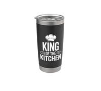 King Of The Kitchen Gobelet isotherme en acier inoxydable double paroi