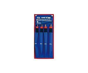 King Tony 1014GPN Lot de 4 chasse-goupilles en alliage d'acier gainé