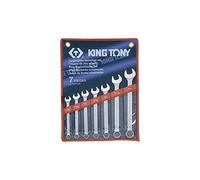 KING TONY 1207SR Trousse de Clés Mixtes en Pouces, Set de 7