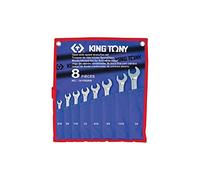 KING TONY 14108SR Trousse de Clés Mixtes Speedopen Pouces, Set de 8