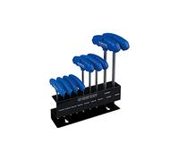 KING TONY 21309PR Jeu de Clés Mâles Torx® à Poignée en T sur Présentoir, Set de 9