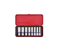 King Tony 3508MR Coffret de Douilles Longues Métrique, Set de 8, 3/8"