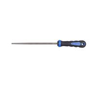 KING TONY 7530208G Limes Demi-Douces avec Manche Rondes 7 mm