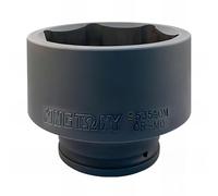 KING TONY 9535B7M Vaso impacto 1-1/2" hexagonal D:117mm pour professionnels et bricoleurs pour des travaux et des assemblages précis, 117mm