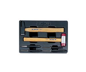 KING TONY 990106SR Thermoformé de Pointeau, Chasse Goupilles et Marteaux, Set de 6
