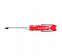 KING TONY Blister Destornillador Cuchilla pasante PHILLIPS N°3 X 150 mm pour pros et bricoleurs, avec construction robuste, outil robuste au quotidien