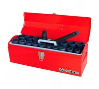 King Tony - Caisse à outils de douilles à choc 3/4" métriques et accessoires - 19 pièces